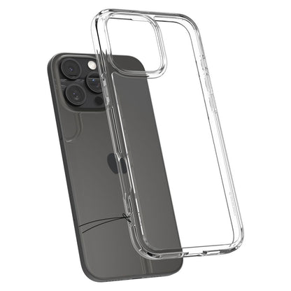 Etui til Apple iPhone 16 Pro, Spigen, Ultra Hybrid, Gennemsigtig ACS08121