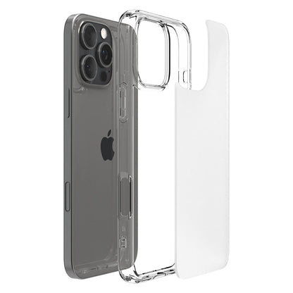 Case for Apple iPhone 16 Pro, Spigen, Ultra Hybrid, Satin Transparent ACS08122