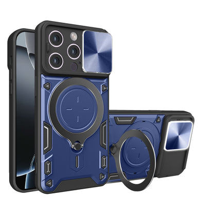 Cover til Apple iPhone 16 Pro, Techsuit, CamGuard Pro, Blå