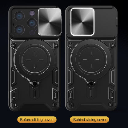 Cover til Apple iPhone 16 Pro, Techsuit, CamGuard Pro, Blå