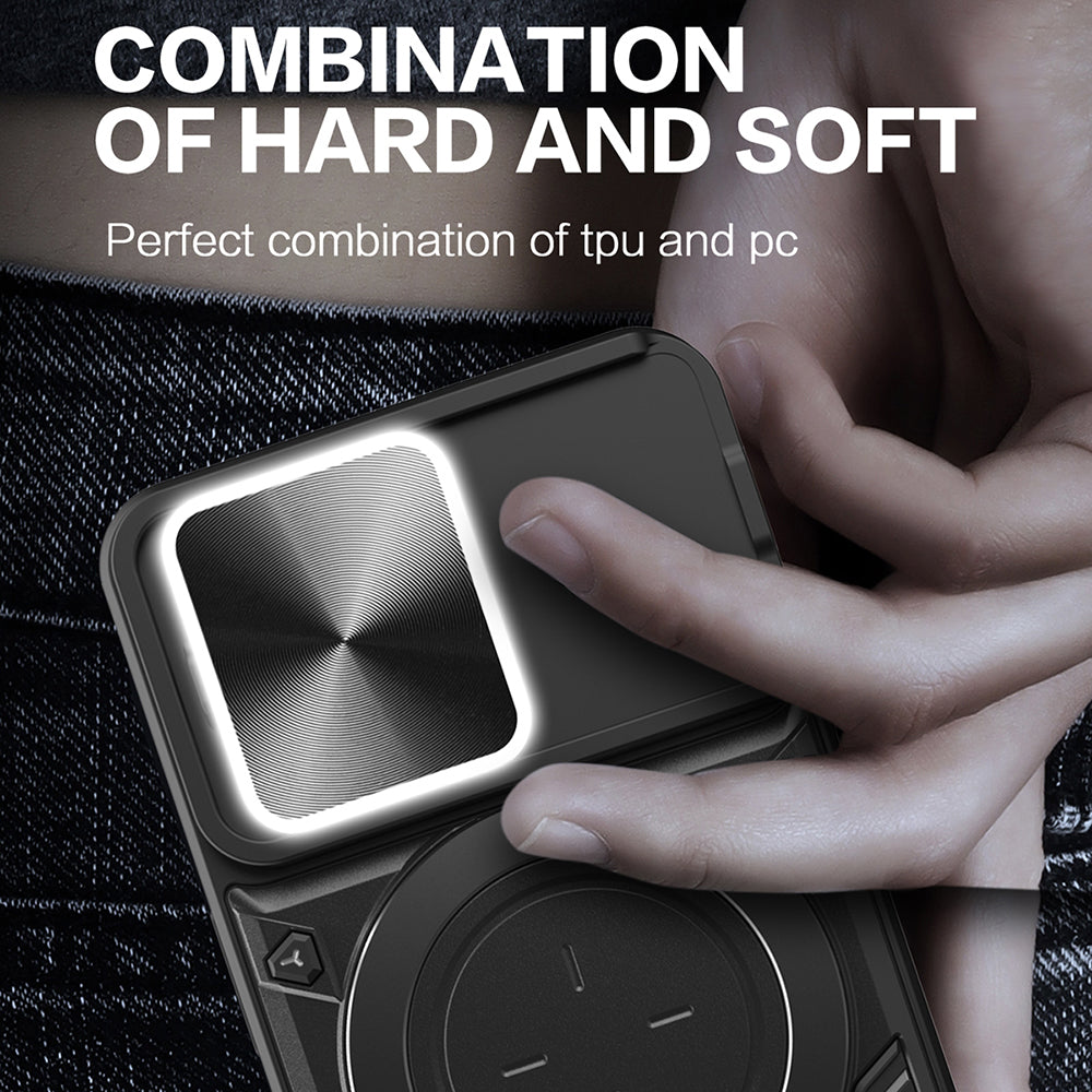 Cover til Apple iPhone 16 Pro, Techsuit, CamGuard Pro, Blå