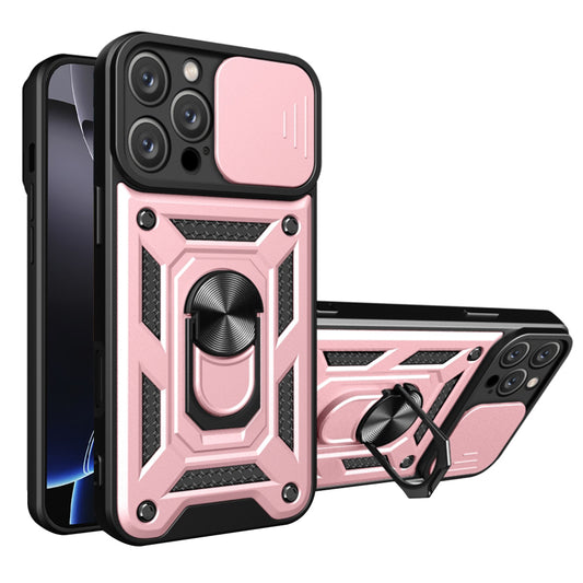 Cover til Apple iPhone 16 Pro, Techsuit, CamShield, Pink