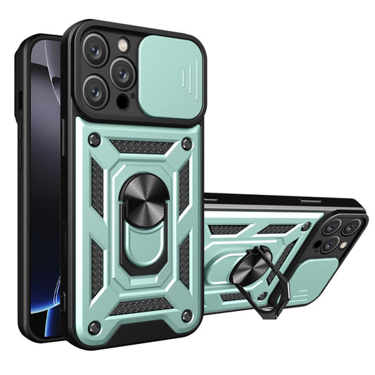 Cover til Apple iPhone 16 Pro, Techsuit, CamShield, Grøn