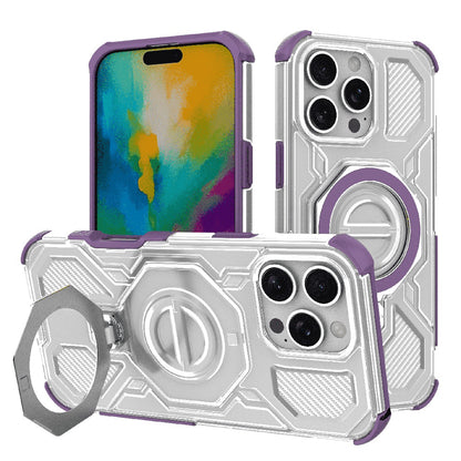 Cover til Apple iPhone 16 Pro, Techsuit, Carbon Shield Pro, Lilla