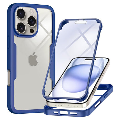 Cover til Apple iPhone 16 Pro, Techsuit, ColorVerse 360, Blå