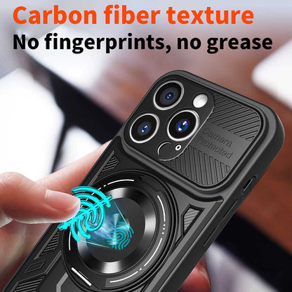 Cover til Apple iPhone 16 Pro, Techsuit, RuggedCam, Sort