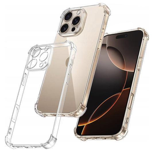 Cover til Apple iPhone 16 Pro, Techsuit, Shockproof Clear, Transparent