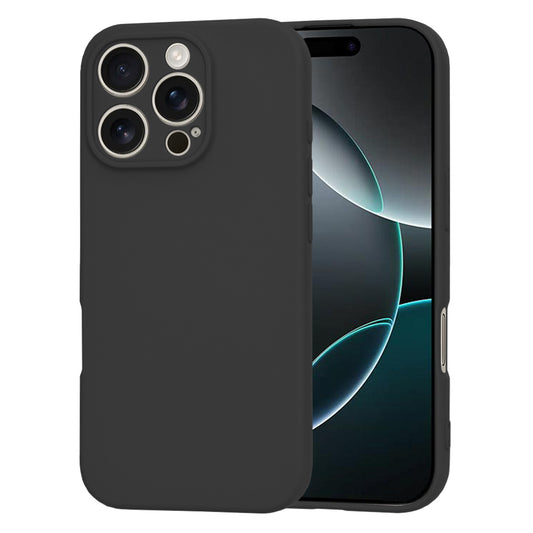 Cover til Apple iPhone 16 Pro, Techsuit, SoftFlex, Sort