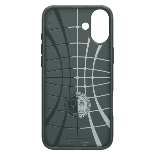 Etui til Apple iPhone 16, Spigen, Liquid Air, Grøn