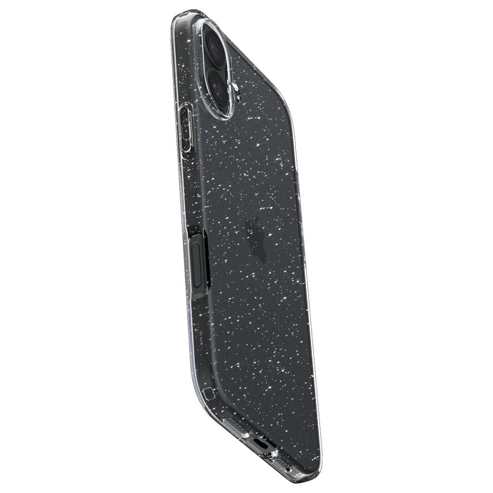 Cover til Apple iPhone 16, Spigen, Liquid Crystal Glitter, Transparent ACS08192