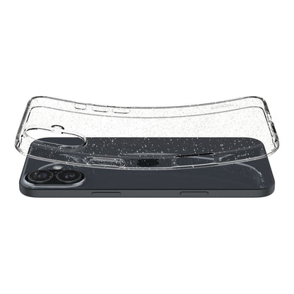 Cover til Apple iPhone 16, Spigen, Liquid Crystal Glitter, Transparent ACS08192