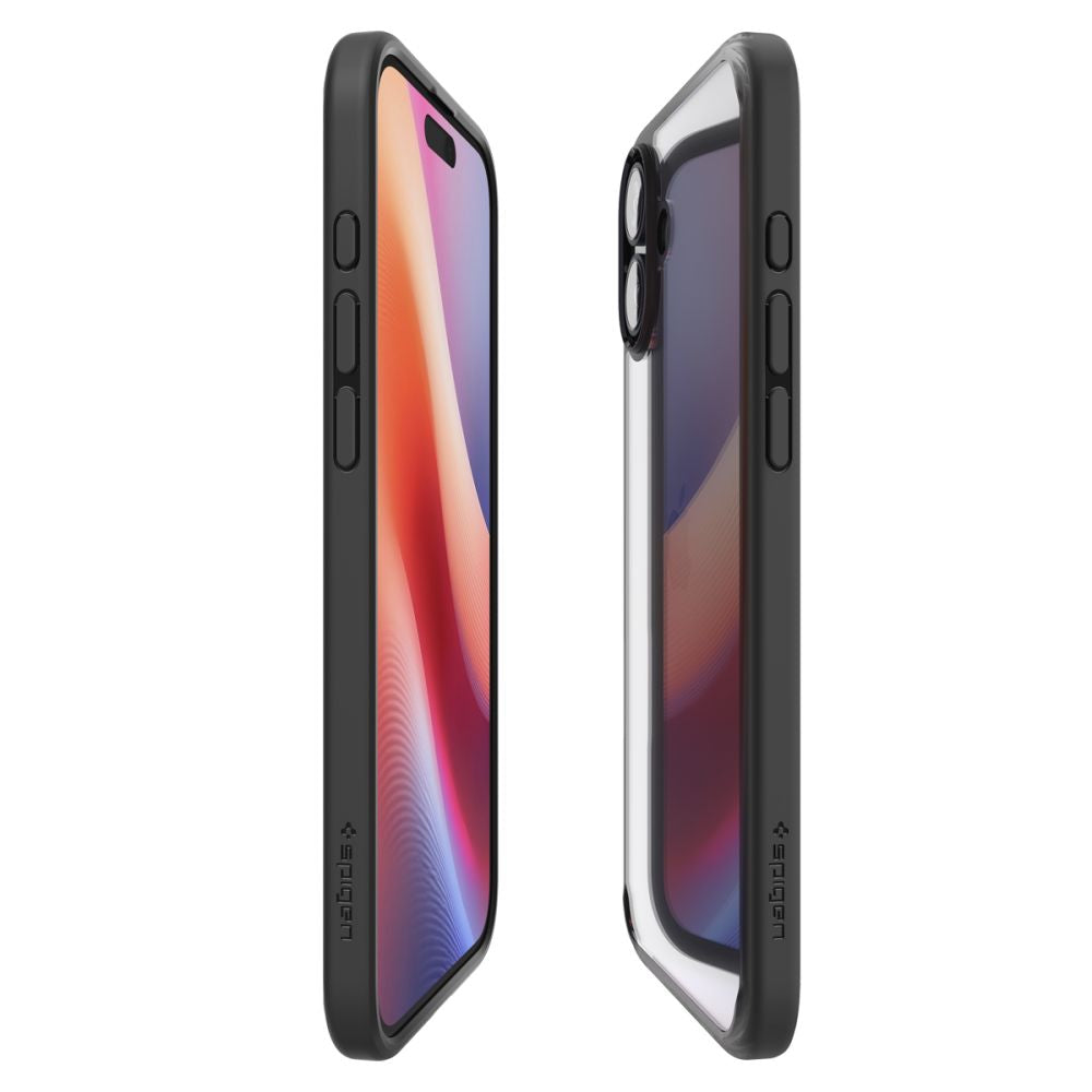 Etui til Apple iPhone 16, Spigen, Ultra Hybrid, Mat Sort ACS08201