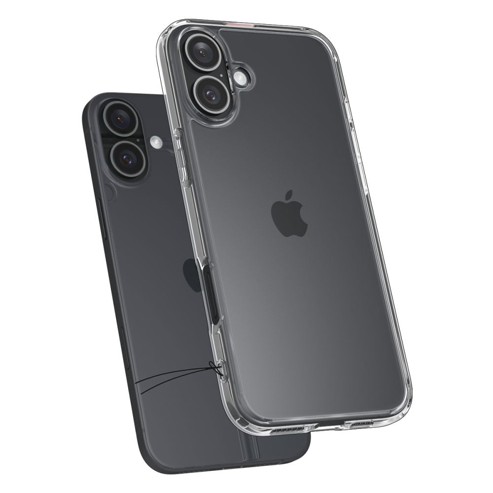 Cover til Apple iPhone 16, Spigen, Ultra Hybrid, Transparent