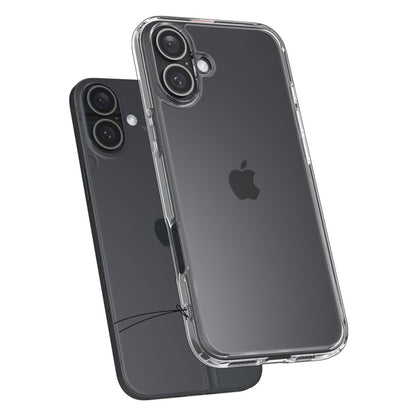 Cover til Apple iPhone 16, Spigen, Ultra Hybrid, Transparent
