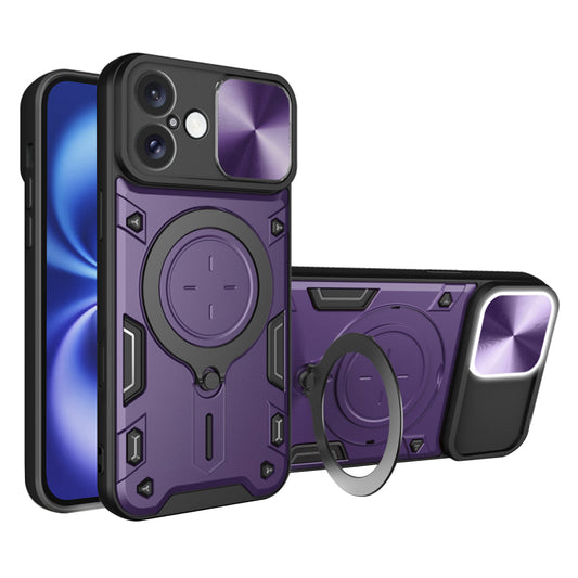 Cover til Apple iPhone 16, Techsuit, CamGuard Pro, Lilla