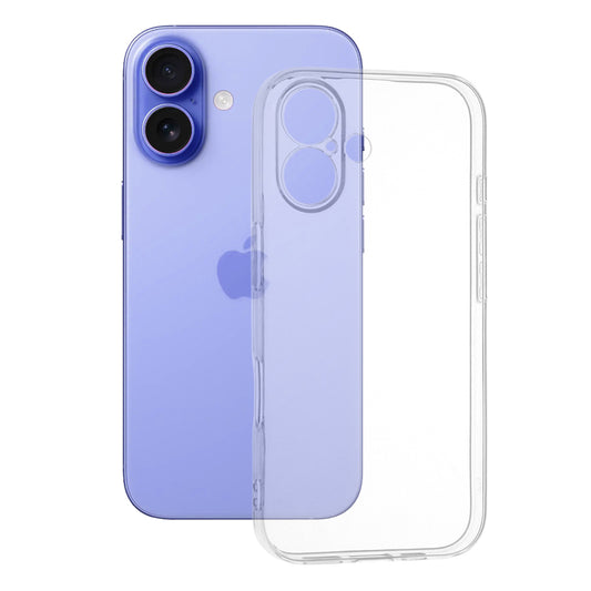 Cover til Apple iPhone 16, Techsuit, Klar, Transparent