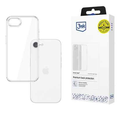 Cover til Apple iPhone 17e / 16e, 3MK, Armor, Transparent
