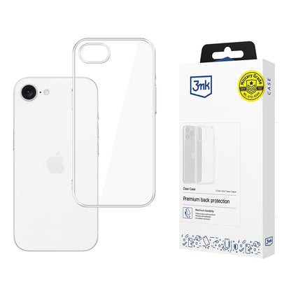 Cover til Apple iPhone 17e / 16e, 3MK, Klar, Transparent