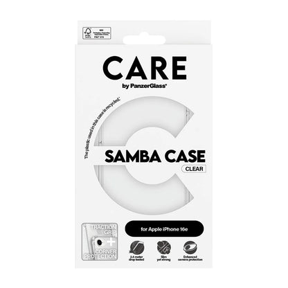 Etui til Apple iPhone 16e, PanzerGlass, Fashionable Care, Transparent
