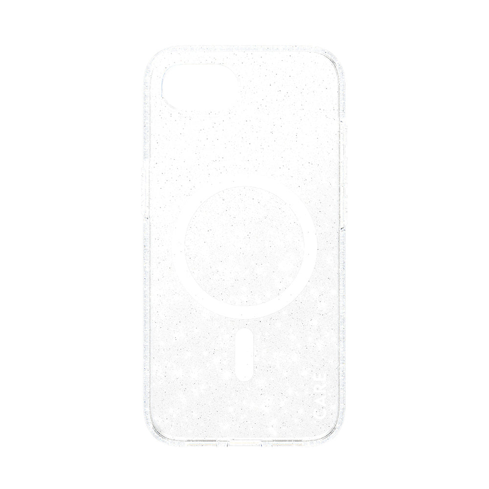 Etui til Apple iPhone 16e, PanzerGlass, Care Urban Combat Star Lit, Transparent Hvid