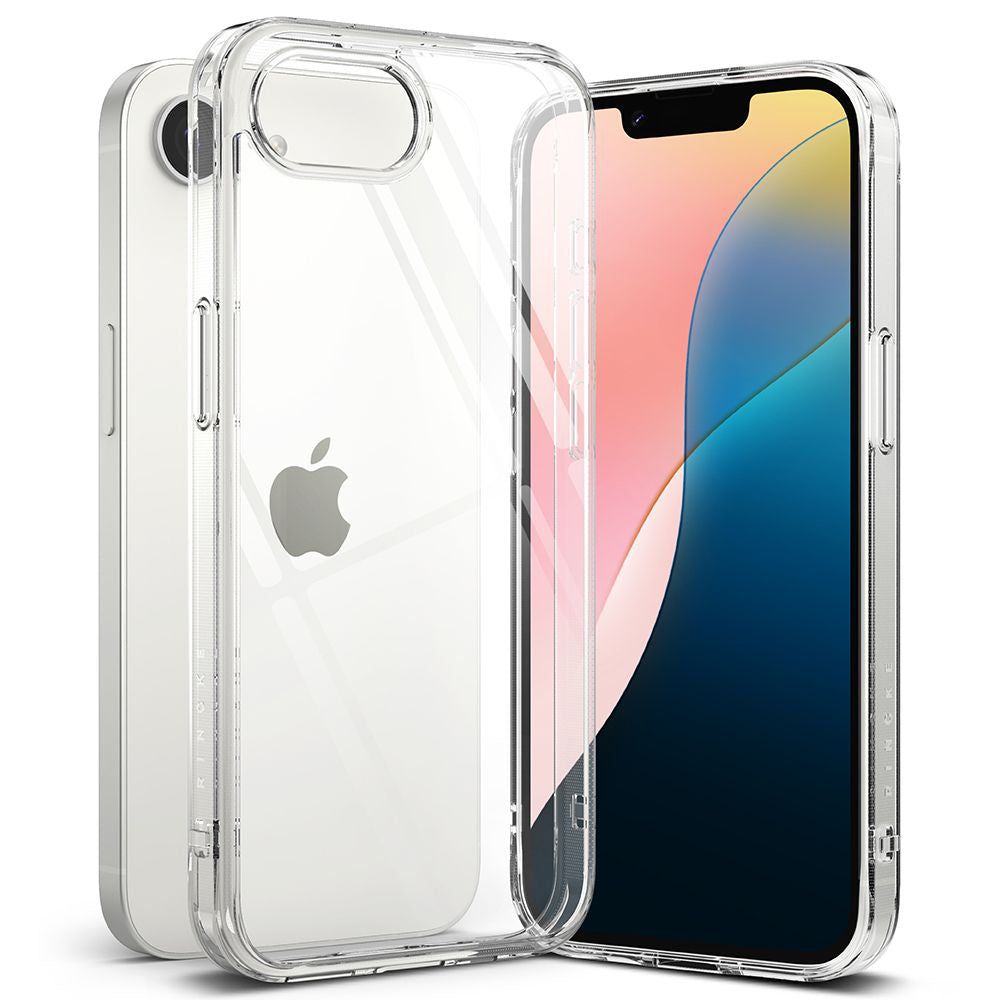 Cover til Apple iPhone 17e / 16e, Ringke, Fusion, Transparent