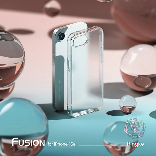 Cover til Apple iPhone 17e / 16e, Ringke, Fusion, Mat Gennemsigtig