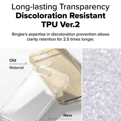 Cover til Apple iPhone 17e / 16e, Ringke, Fusion, Mat Gennemsigtig