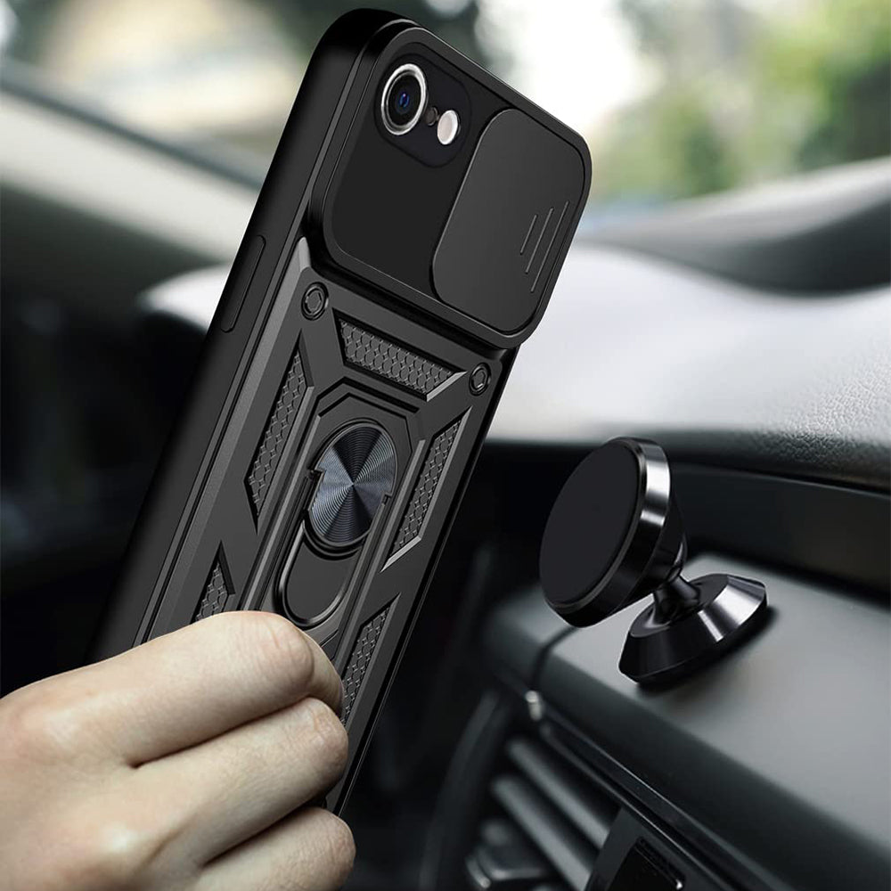 Cover til Apple iPhone 17e / 16e, Techsuit, CamShield, Sort