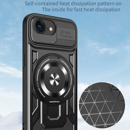 Cover til Apple iPhone 17e / 16e, Techsuit, RuggedCam, Sort