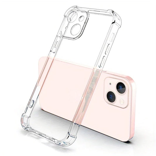 Cover til Apple iPhone 17e / 16e, Techsuit, Stødsikker Klar, Transparent