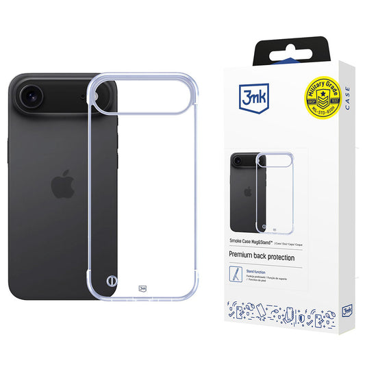 Cover til Apple iPhone 17 Air, 3MK, Kun 20g, Transparent