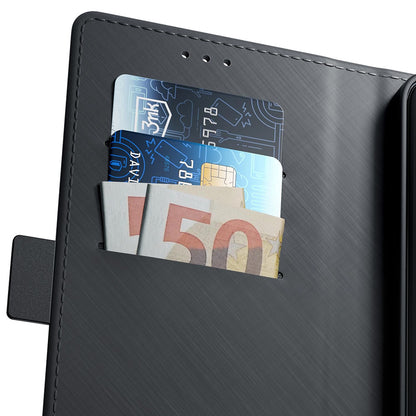 Etui til Apple iPhone 17 Air, 3MK, Wallet, Sort
