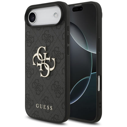 Etui til Apple iPhone 17 Air, Guess, 4G Big Logo, Sort