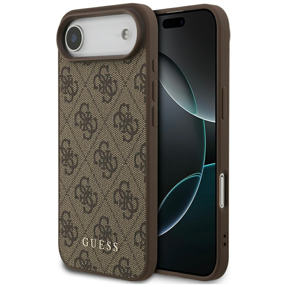 Etui til Apple iPhone 17 Air, Guess, 4G Classic, Brun
