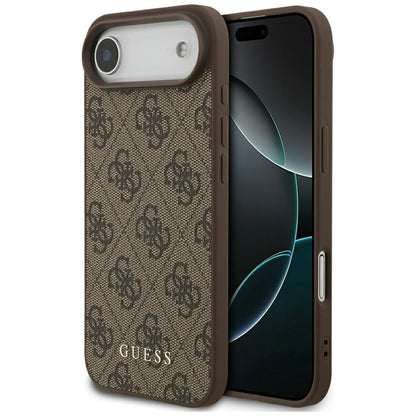 Etui til Apple iPhone 17 Air, Guess, 4G Classic, Brun