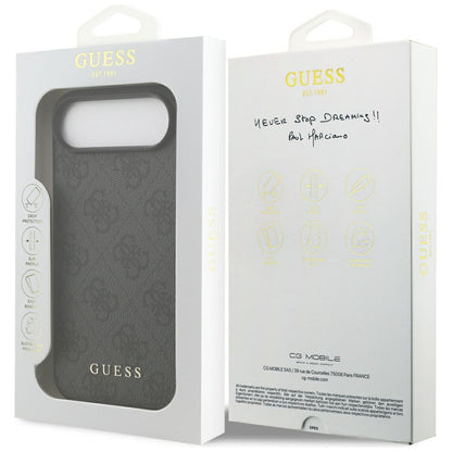 Etui til Apple iPhone 17 Air, Guess, 4G Classic, Sort