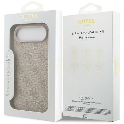 Etui til Apple iPhone 17 Air, Guess, 4G Classic, Pink