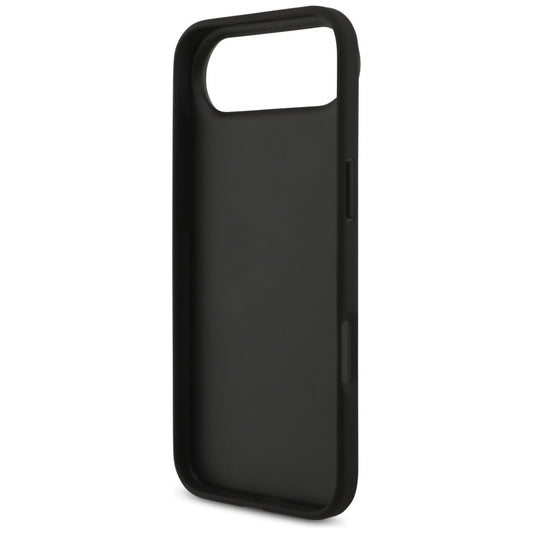 Etui til Apple iPhone 17 Air, Guess, 4G Grained Big and Classic Logo, Sort