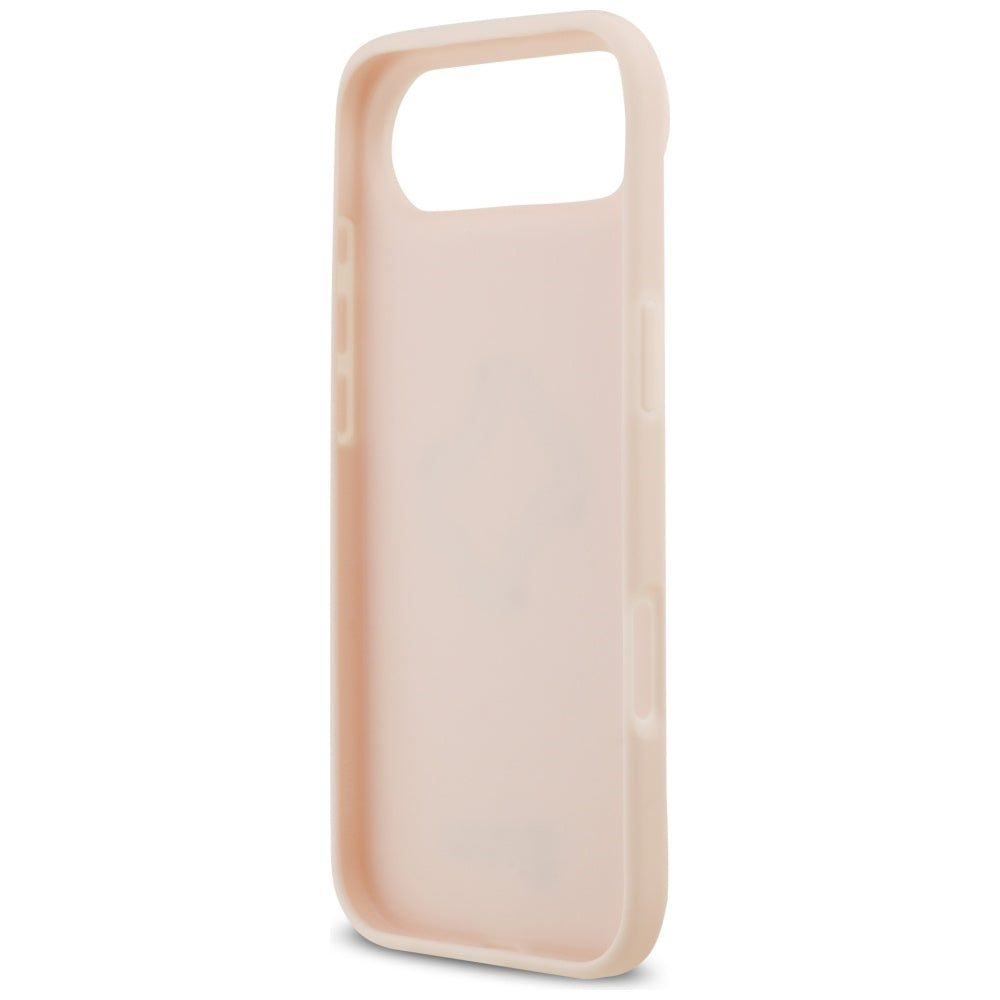 Etui til Apple iPhone 17 Air, Guess, 4G Grained Big and Classic Logo, Pink