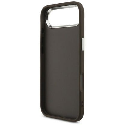 Etui til Apple iPhone 17 Air, Guess, Big 4G Logo Classic, Brun Sølvfarvet