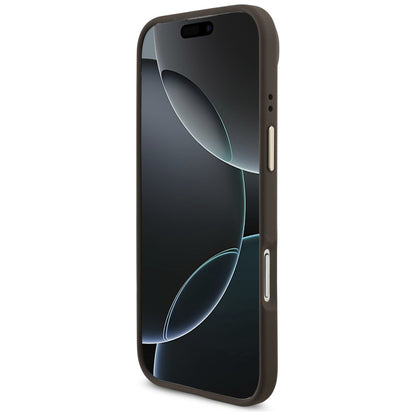 Etui til Apple iPhone 17 Air, Guess, Big 4G Logo Classic, Gylden Brun