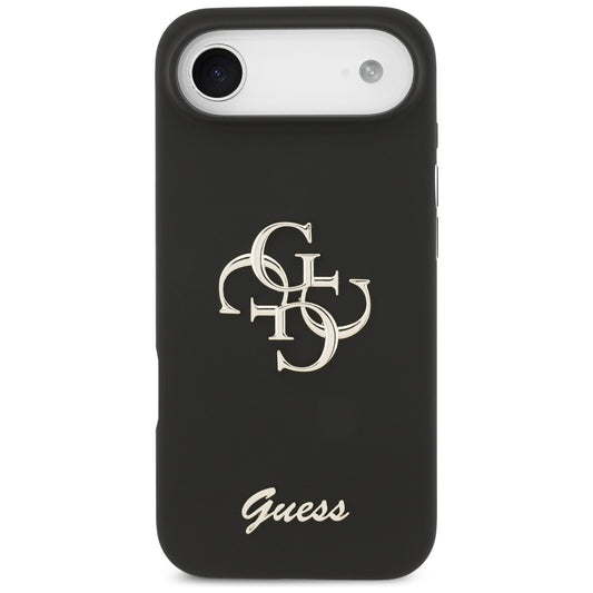 Etui til Apple iPhone 17 Air, Guess, Big 4G Script, Sort
