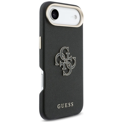 Case for Apple iPhone 17 Air, Guess, Resin Logo, Black
