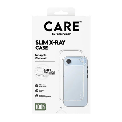 Etui til Apple iPhone 17 Air, PanzerGlass, Care Fashionable X-ray, Transparent