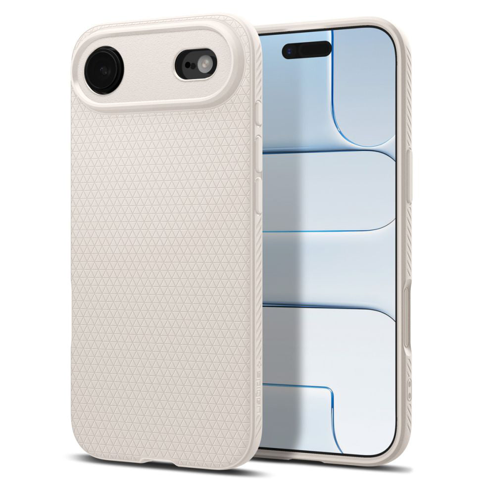 Etui til Apple iPhone 17 Air, Spigen, Liquid Air, Beige