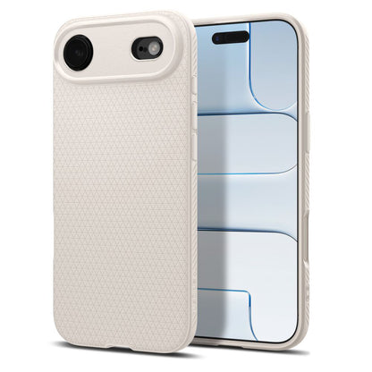 Etui til Apple iPhone 17 Air, Spigen, Liquid Air, Beige