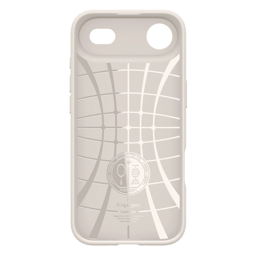 Etui til Apple iPhone 17 Air, Spigen, Liquid Air, Beige