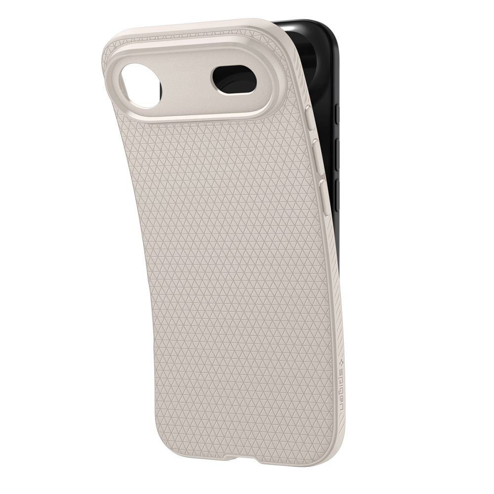 Etui til Apple iPhone 17 Air, Spigen, Liquid Air, Beige