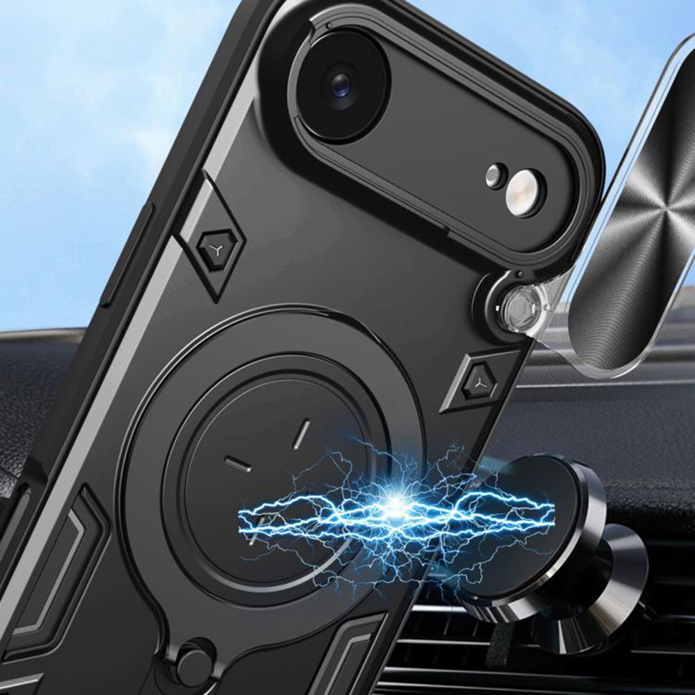 Etui til Apple iPhone 17 Air, Techsuit, CamGuard Pro, Lilla