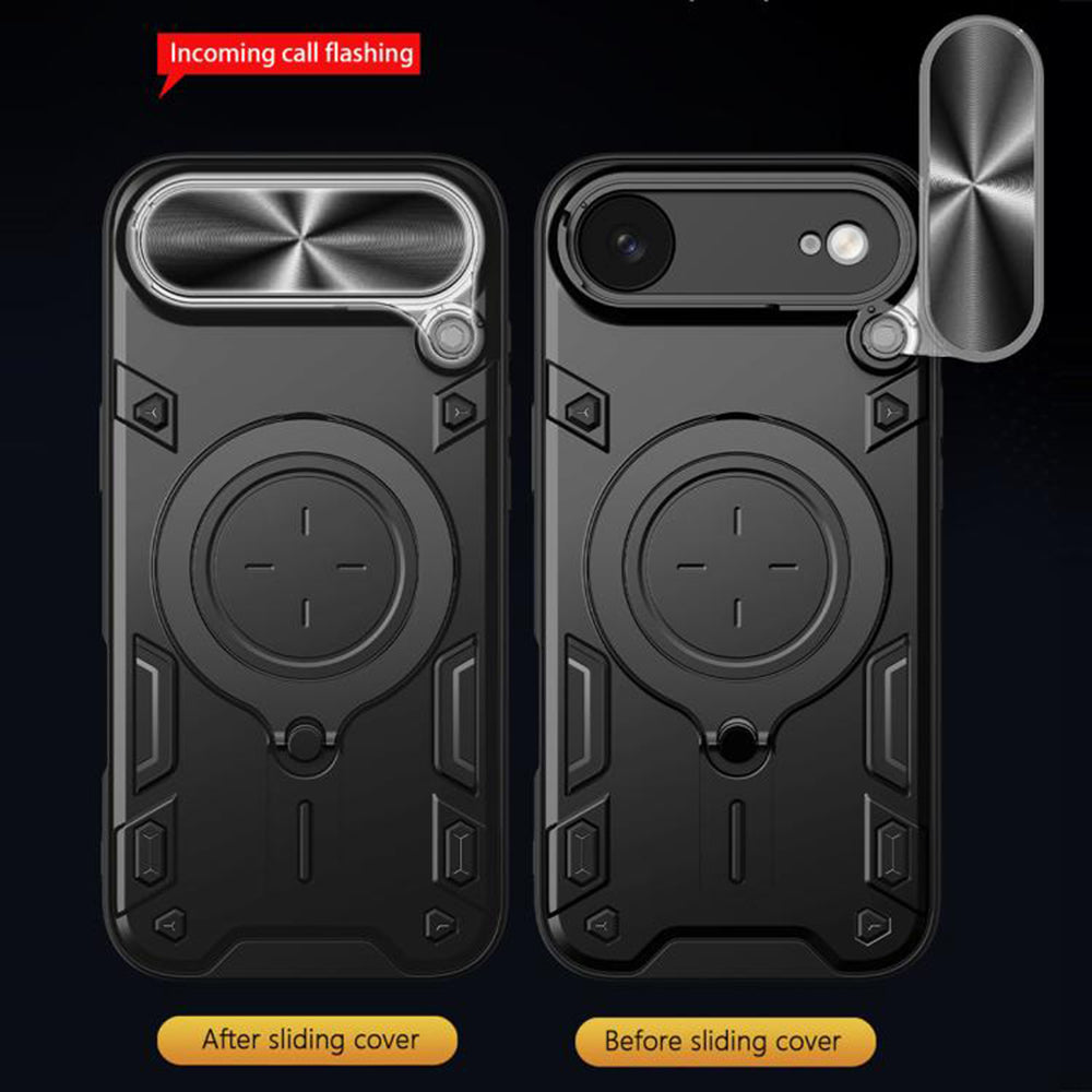 Etui til Apple iPhone 17 Air, Techsuit, CamGuard Pro, Lilla
